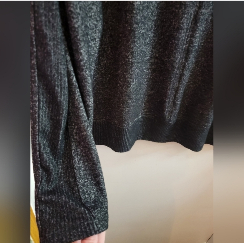 Buffalo David Bitton Dark Gray V-Neck Sweater - Picture 2 of 7